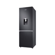 307L Bottom Mount Fridge All Around Cooling Matte Black gallery detail image