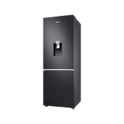 307L Bottom Mount Fridge All Around Cooling Matte Black gallery detail image
