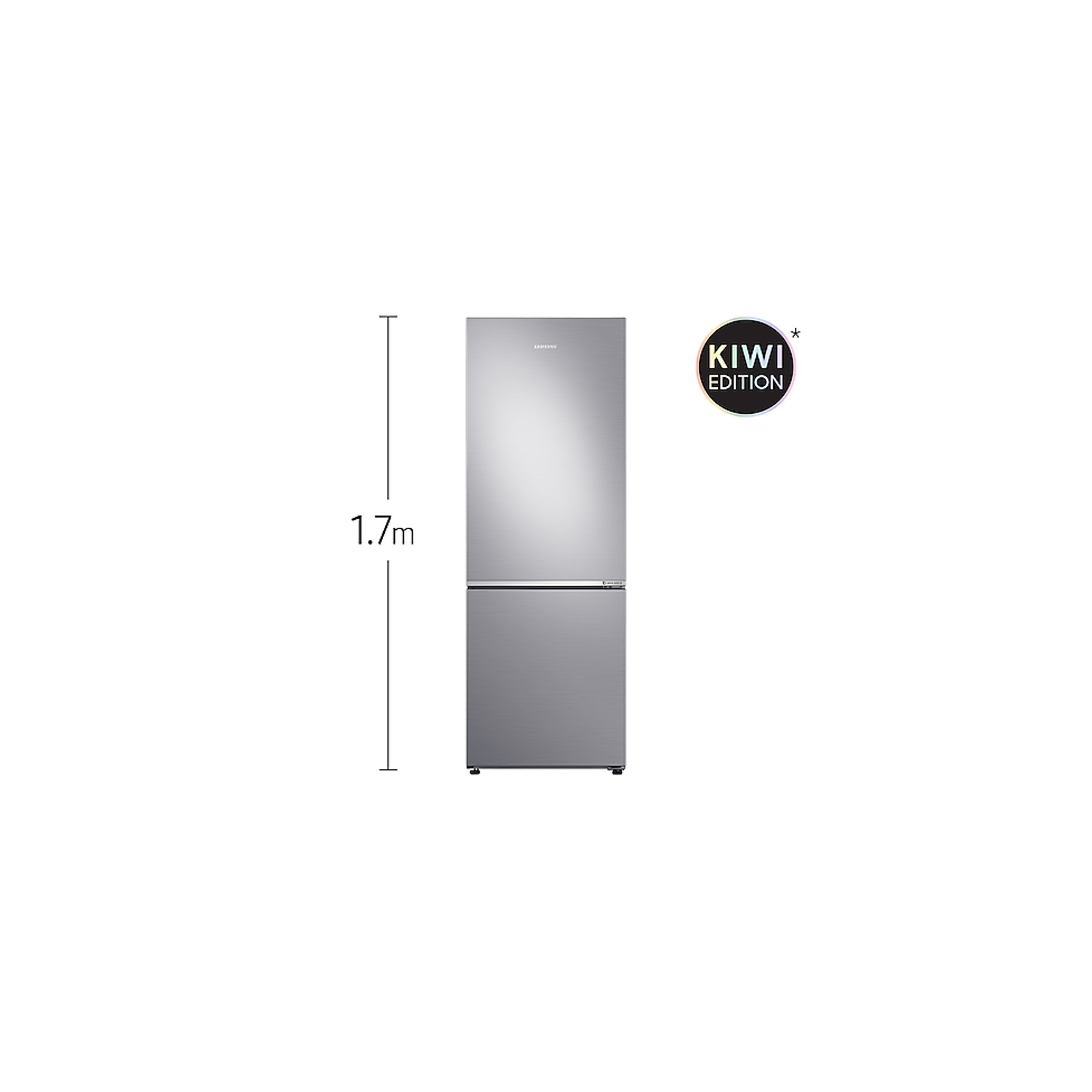 310L Bottom Mount Fridge All Around Cooling Elegant Inox gallery detail image