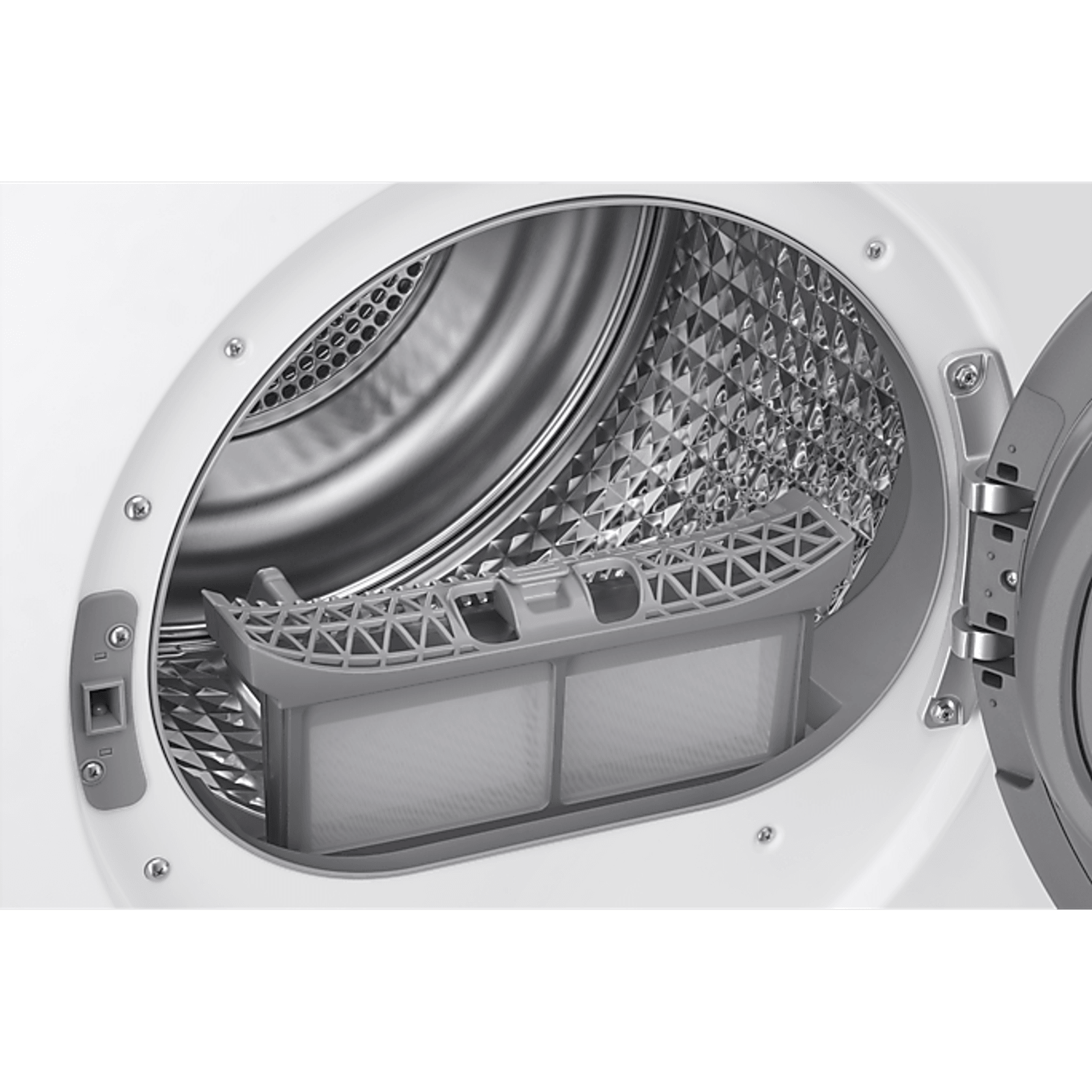 9kg BESPOKE White Smart Heat Pump Dryer with AI Dry gallery detail image
