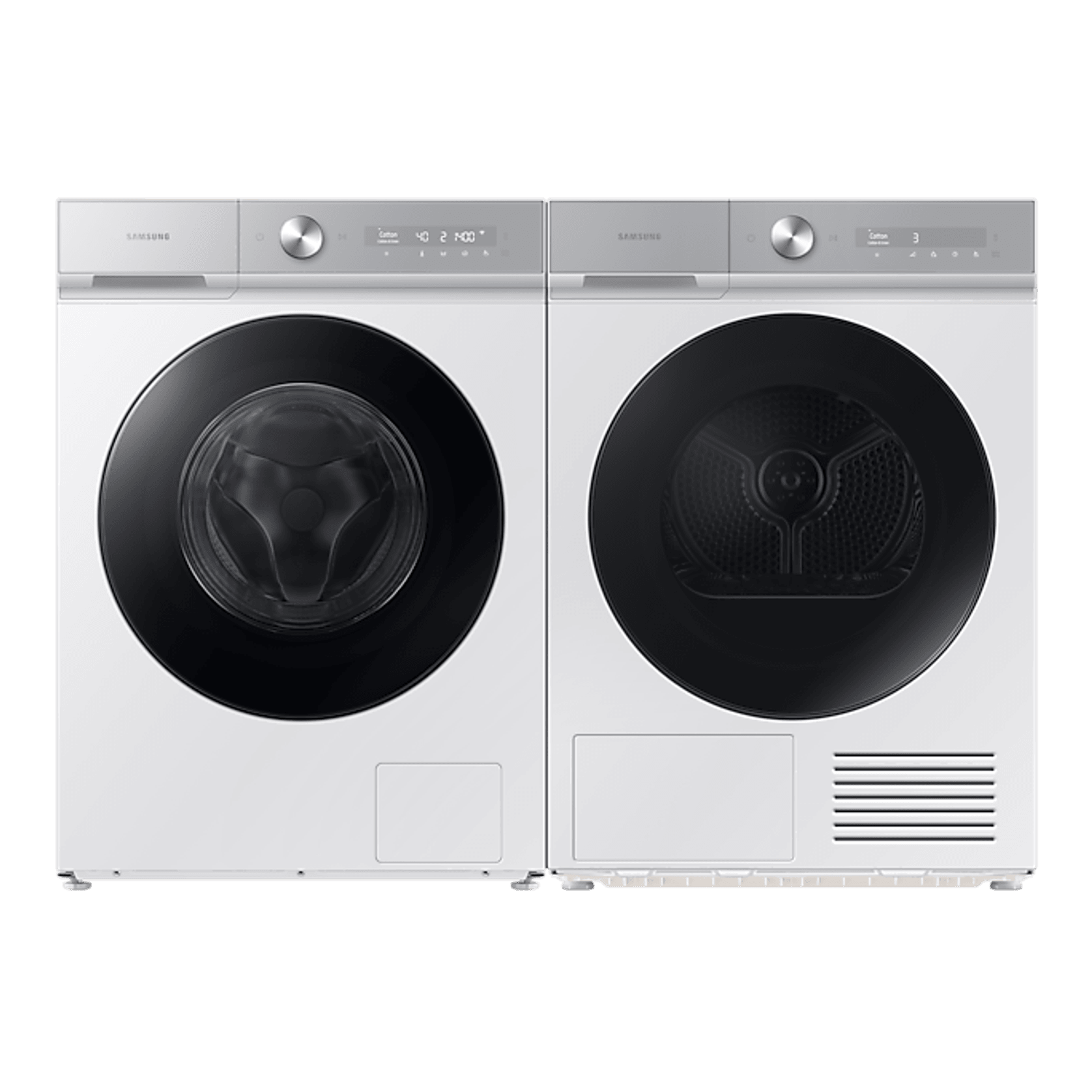 9kg BESPOKE White Smart Heat Pump Dryer with AI Dry gallery detail image