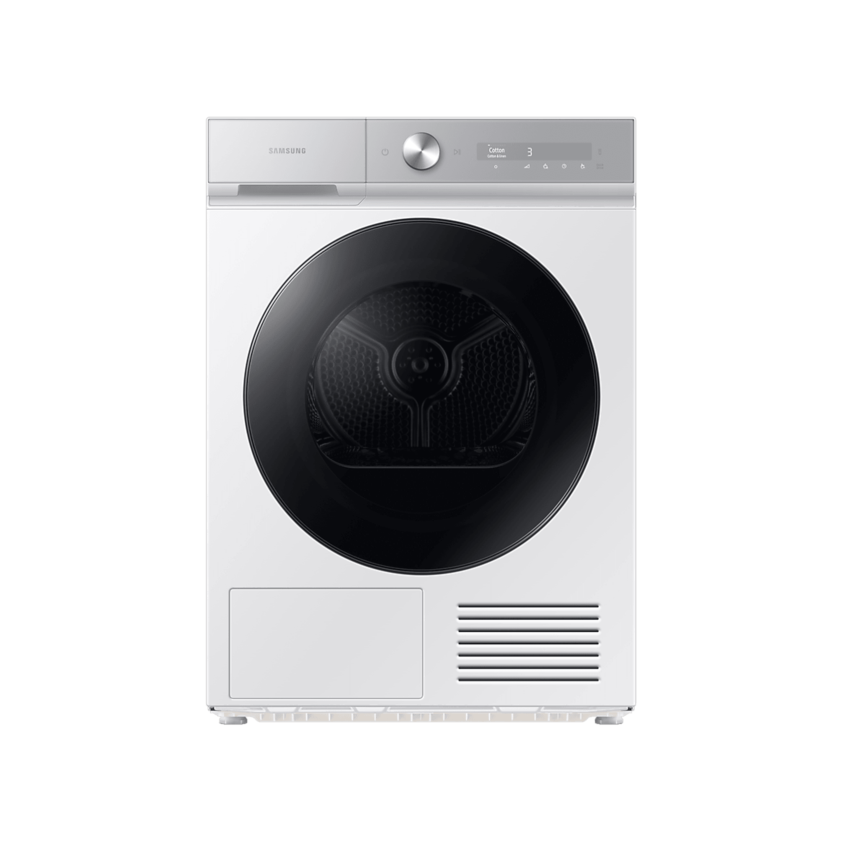 9kg BESPOKE White Smart Heat Pump Dryer with AI Dry gallery detail image