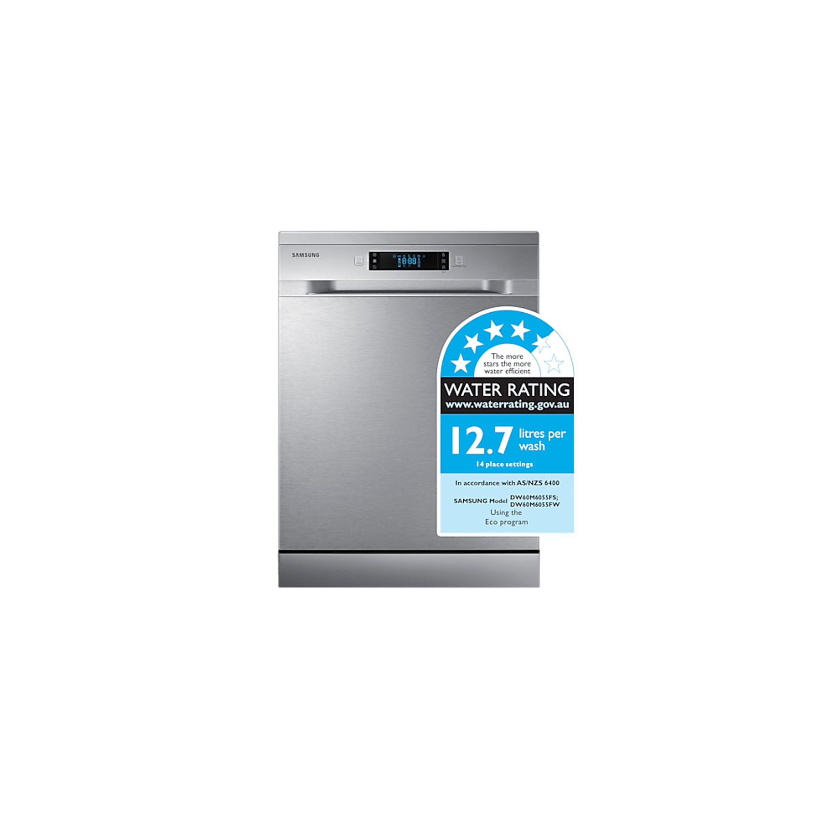 60cm Stainless Steel Dishwasher 14 Place Setting gallery detail image