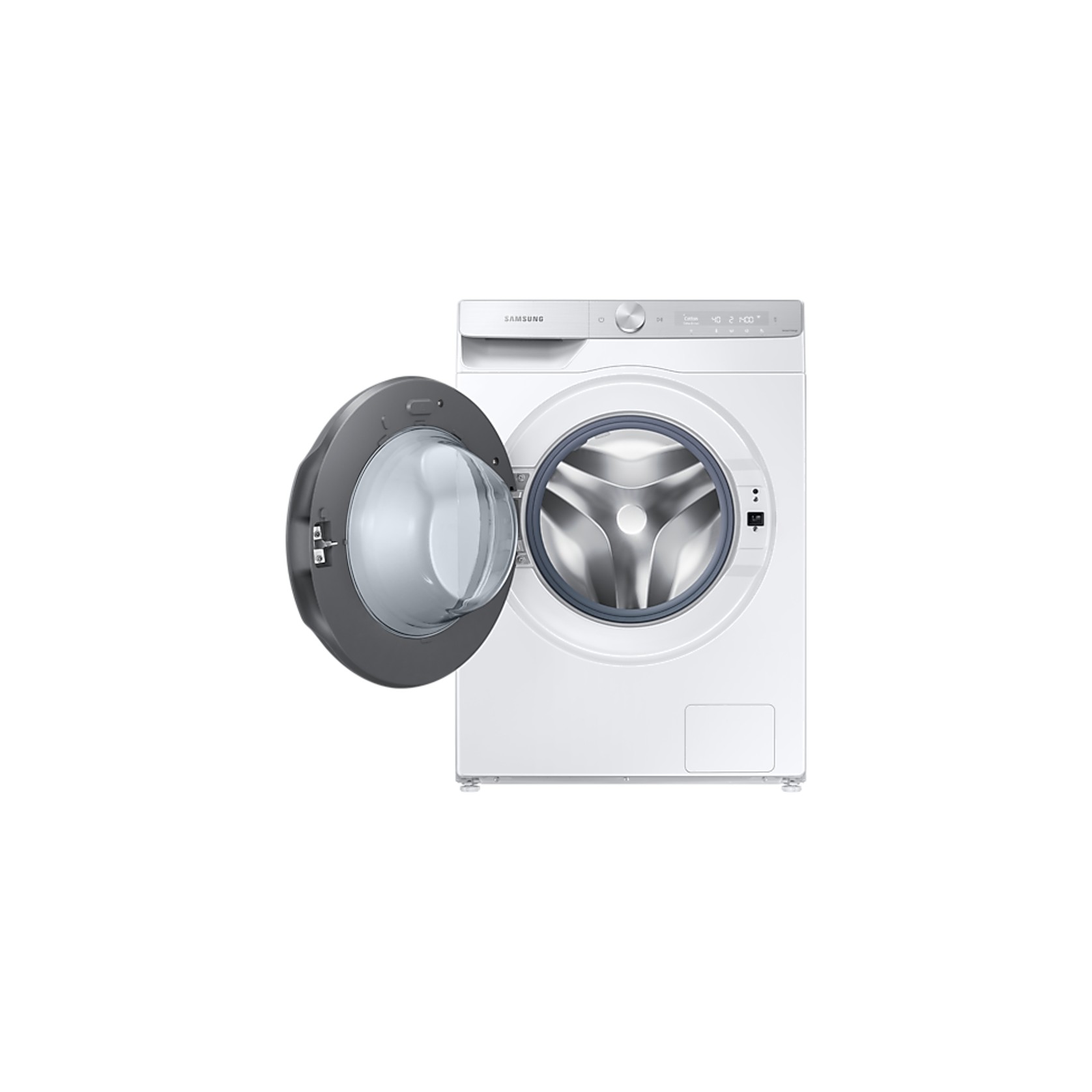 12kg BubbleWash™ Smart Front Load Washer (White) gallery detail image