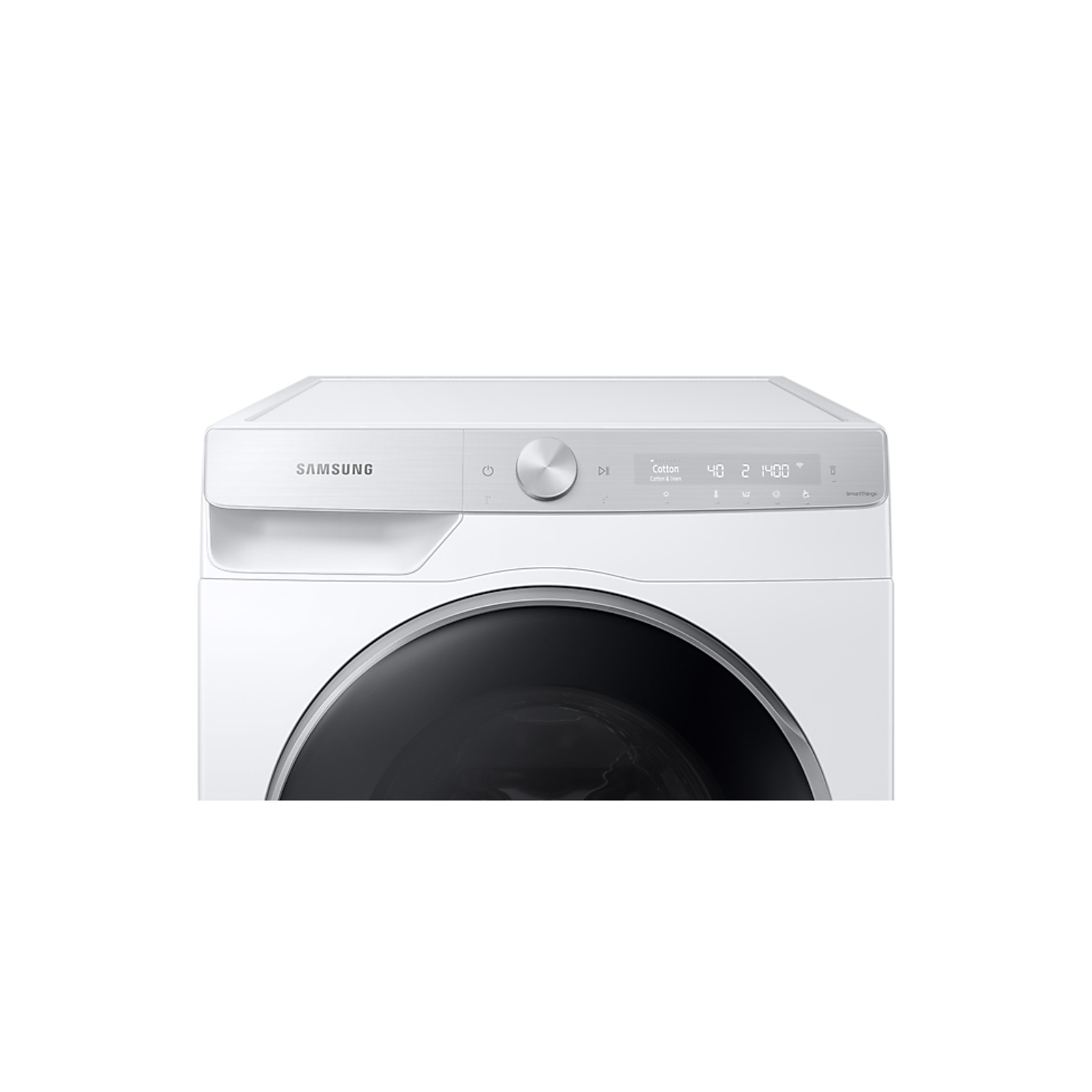 12kg BubbleWash™ Smart Front Load Washer (White) gallery detail image