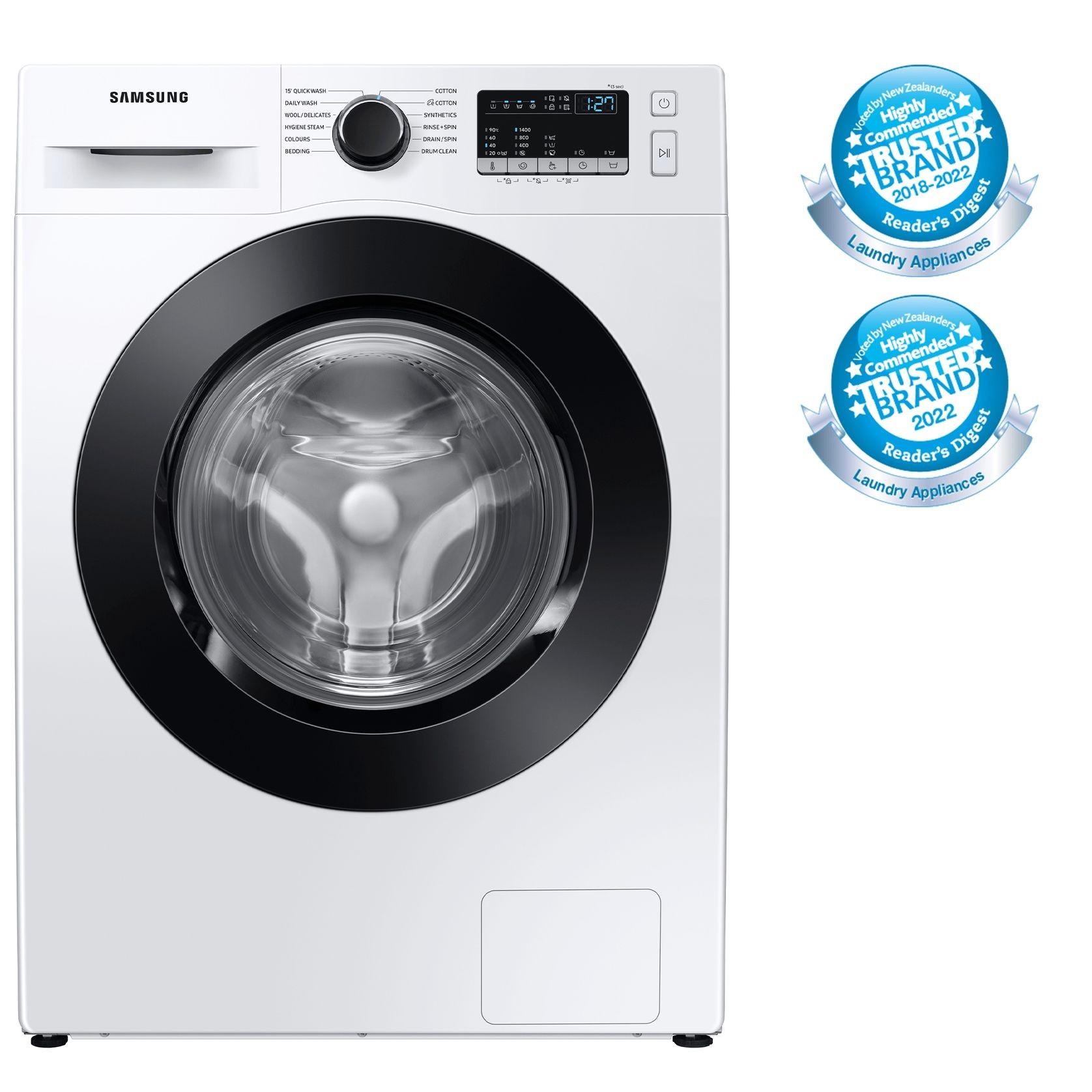 8.0kg Front loading Washer with Hygiene Steam gallery detail image