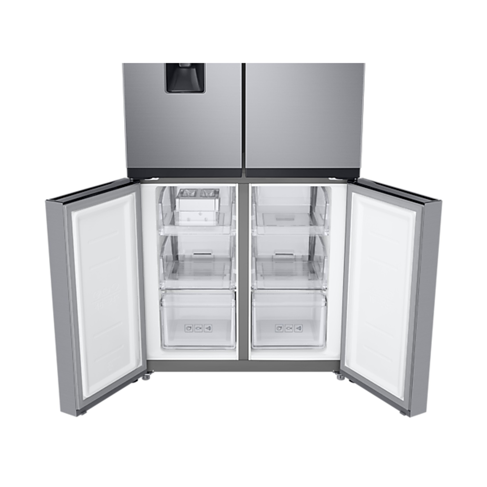 488L French Door Fridge Matte Silver gallery detail image