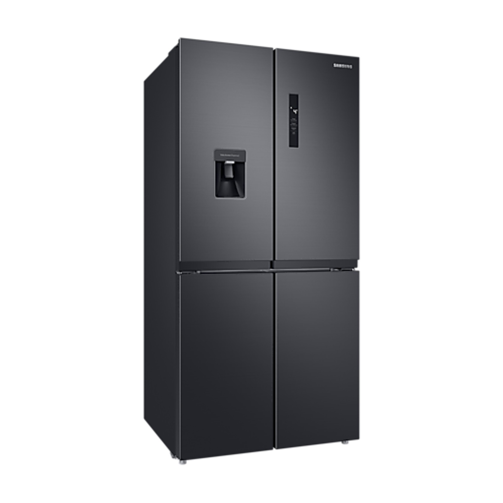 488L French Door Fridge Matte Black gallery detail image