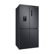488L French Door Fridge Matte Black gallery detail image