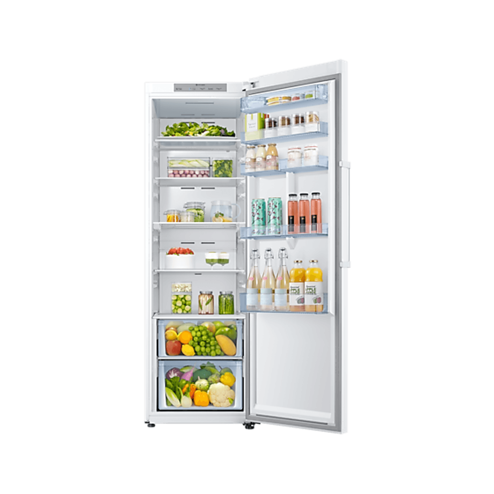 387L 1 Door Fridge All Around Cooling Snow White gallery detail image