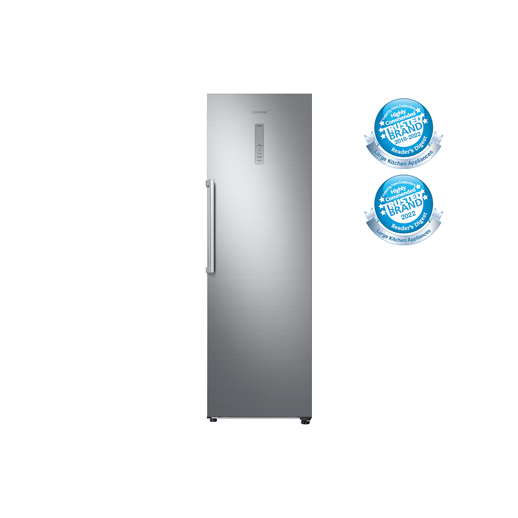 387L 1 Door Fridge All Around Cooling Refined Steel gallery detail image