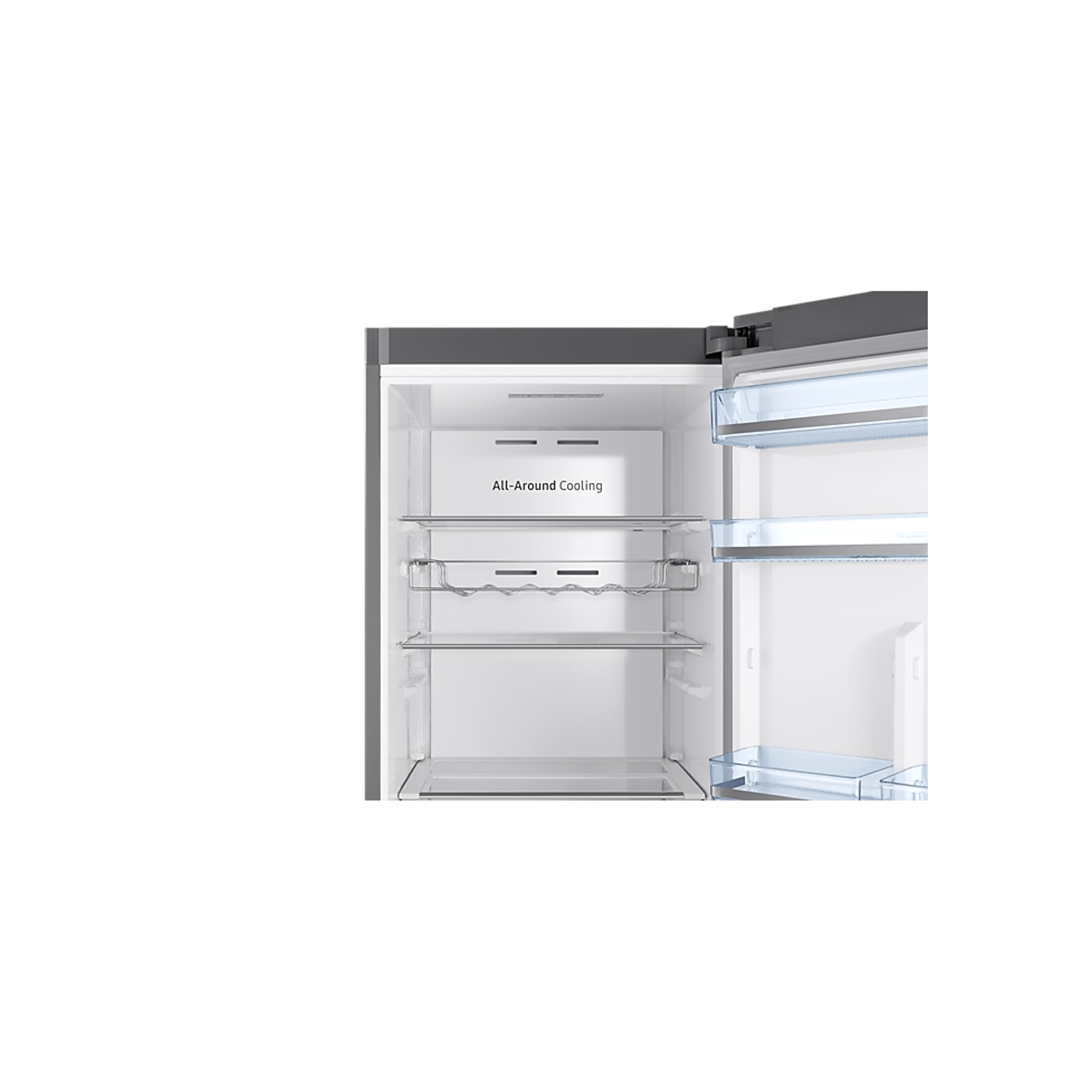 387L 1 Door Fridge All Around Cooling Refined Steel gallery detail image