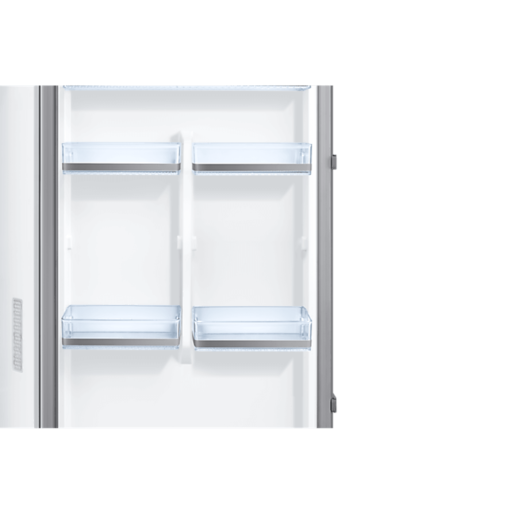 387L 1 Door Fridge All Around Cooling Refined Steel gallery detail image