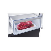 310L Bottom Mount Fridge All Around Cooling Matte Black gallery detail image