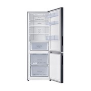 310L Bottom Mount Fridge All Around Cooling Matte Black gallery detail image