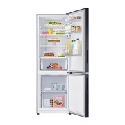 310L Bottom Mount Fridge All Around Cooling Matte Black gallery detail image
