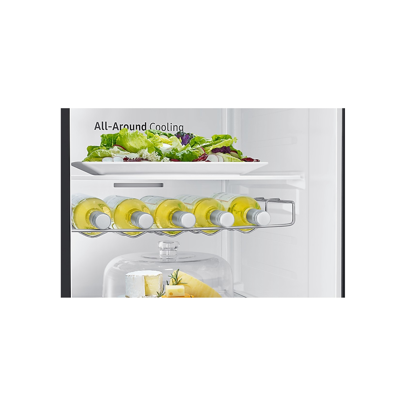 655L Side By Side Fridge All Around Cooling Matte Black gallery detail image