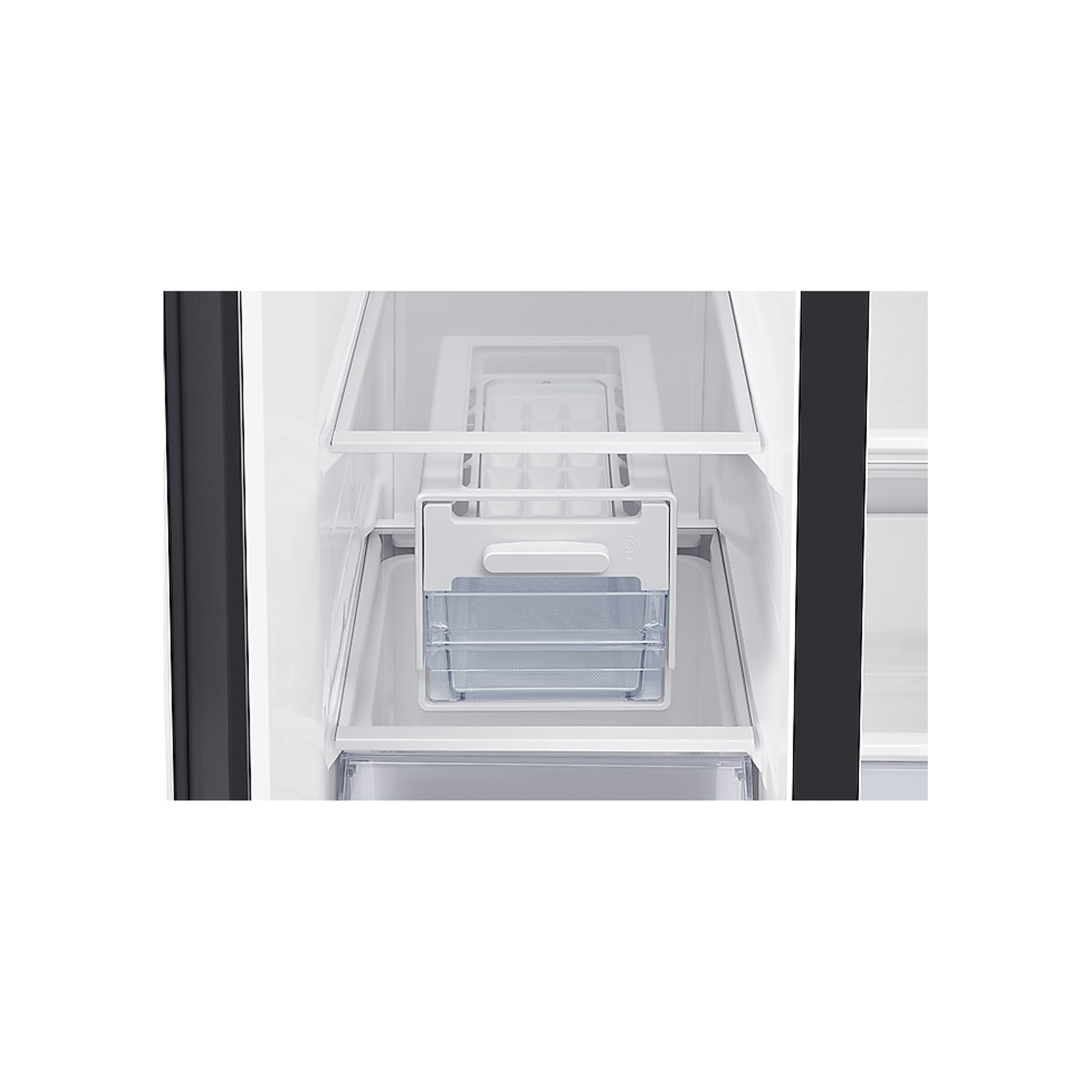 655L Side By Side Fridge All Around Cooling Matte Black gallery detail image