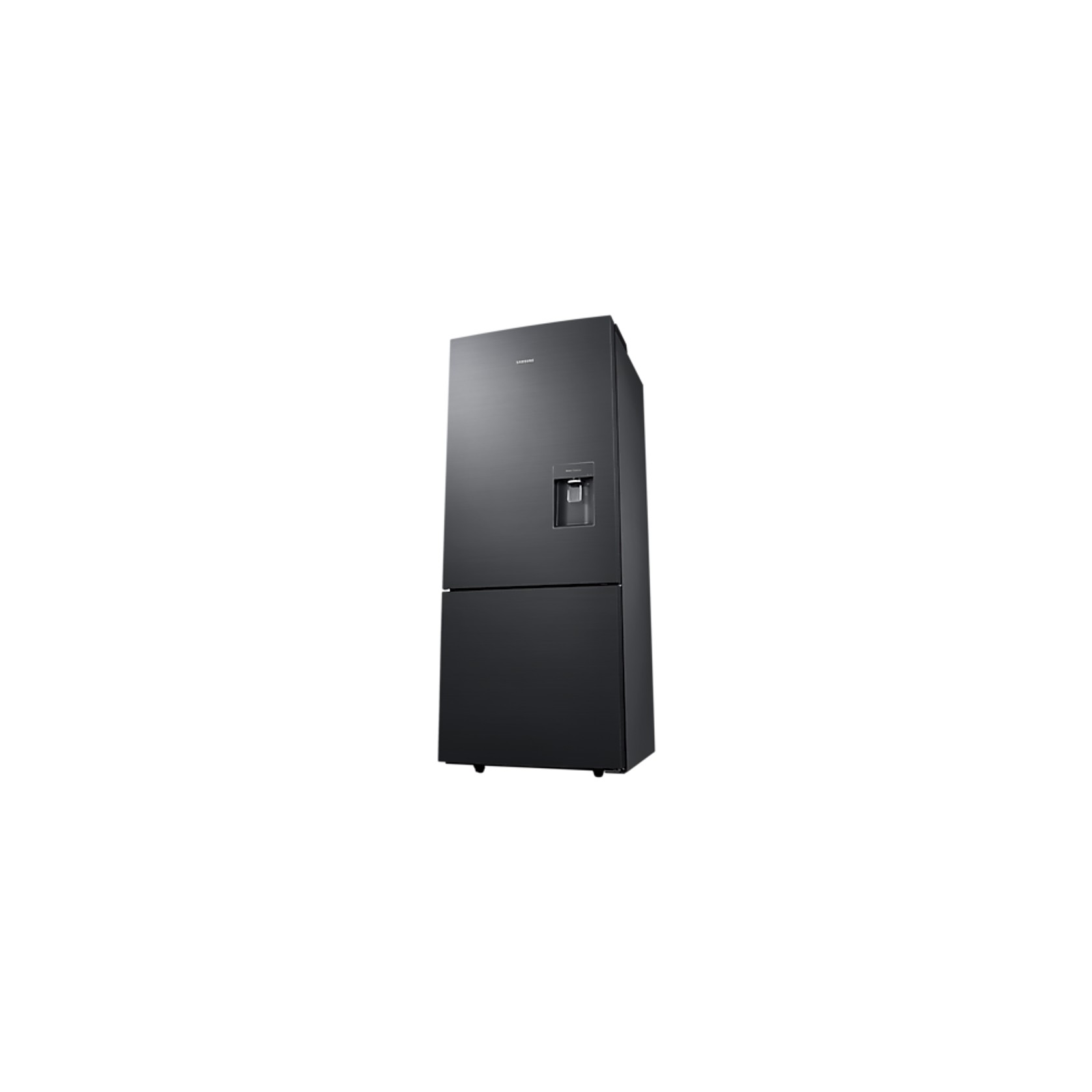 424L Bottom Mount Fridge All Around Cooling Matte Black gallery detail image