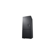 424L Bottom Mount Fridge All Around Cooling Matte Black gallery detail image
