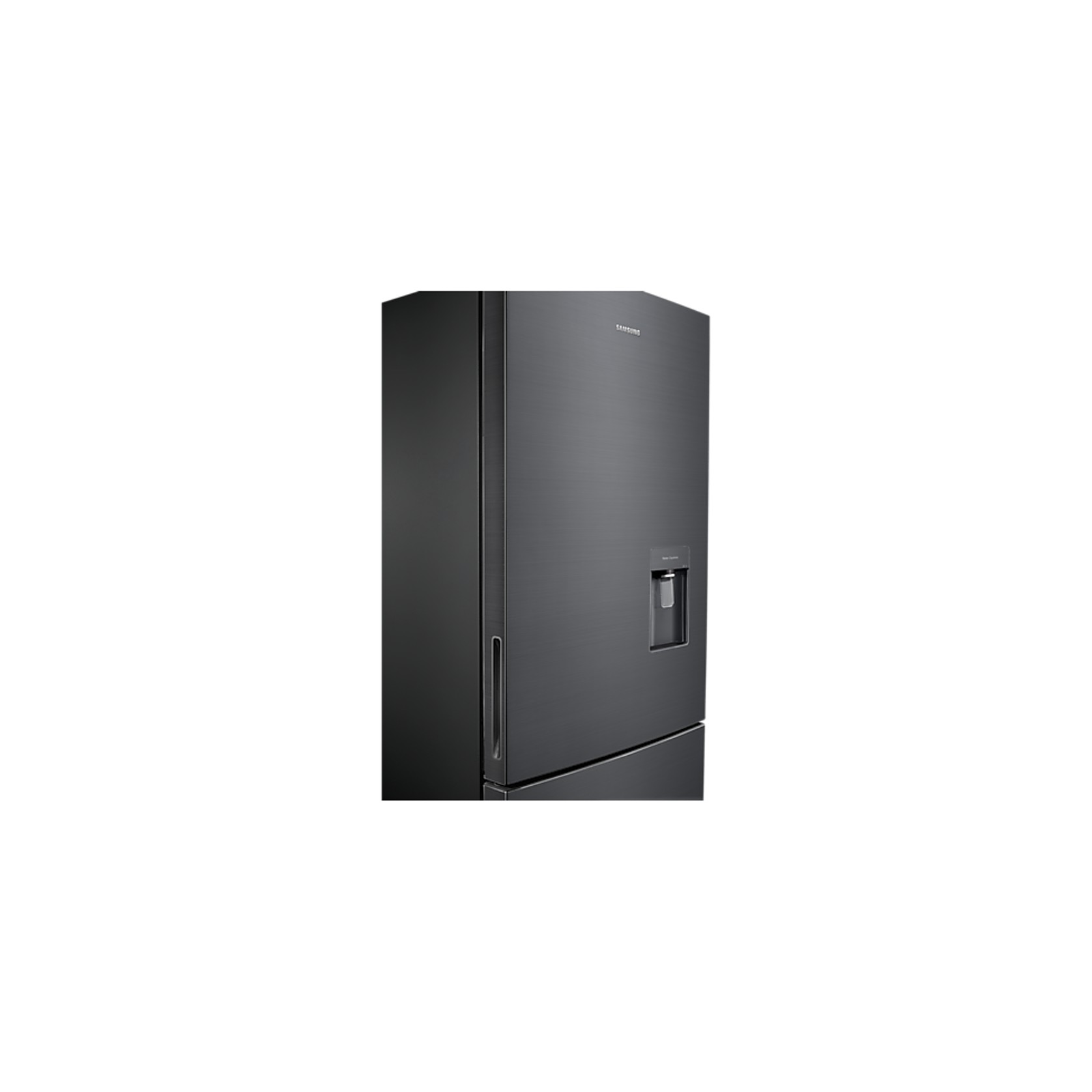 424L Bottom Mount Fridge All Around Cooling Matte Black gallery detail image