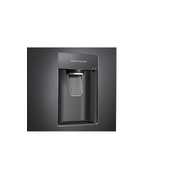 424L Bottom Mount Fridge All Around Cooling Matte Black gallery detail image