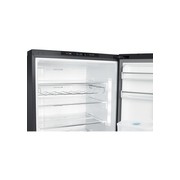 424L Bottom Mount Fridge All Around Cooling Matte Black gallery detail image