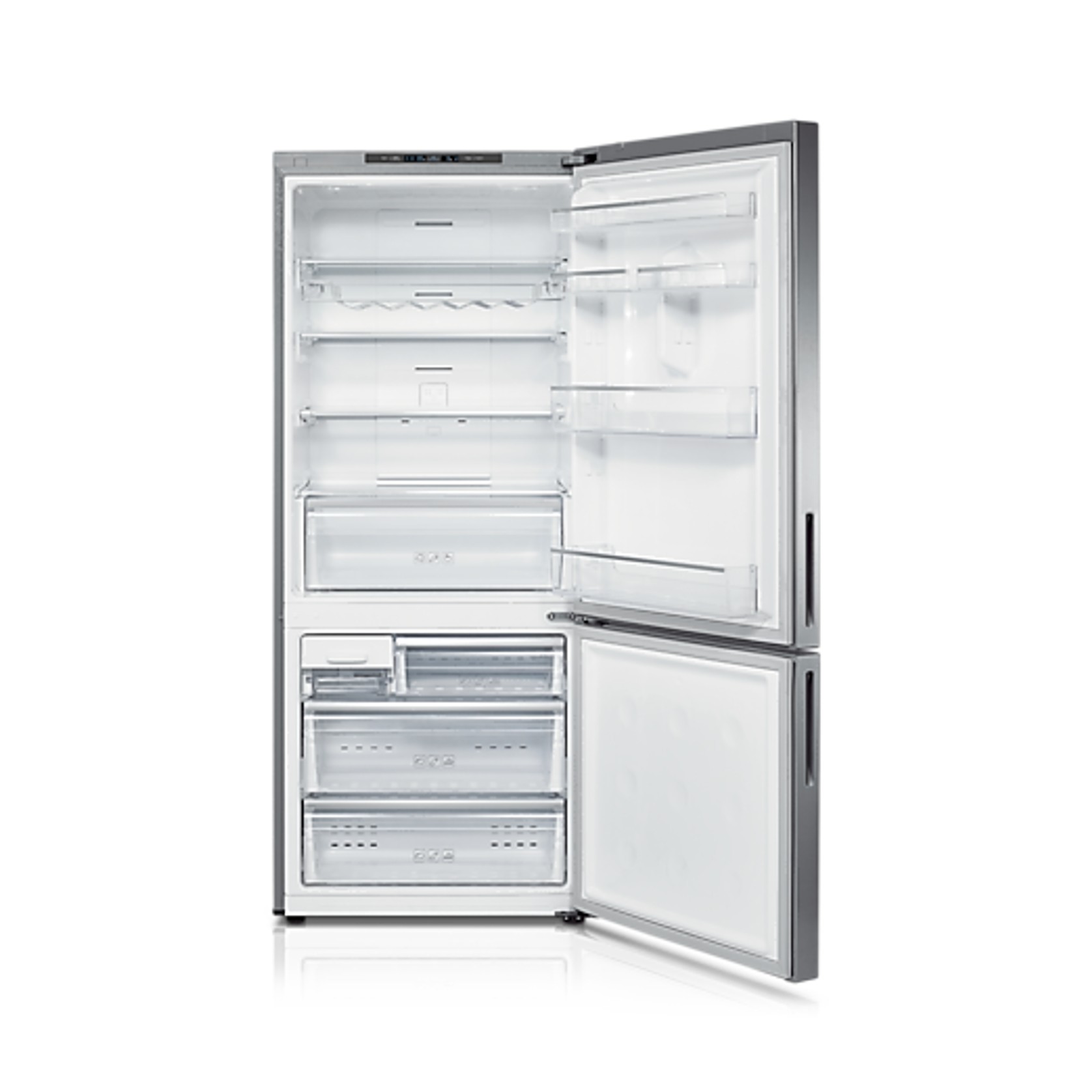 427L Bottom Mount Fridge Around Cooling EZ Clean Steel gallery detail image