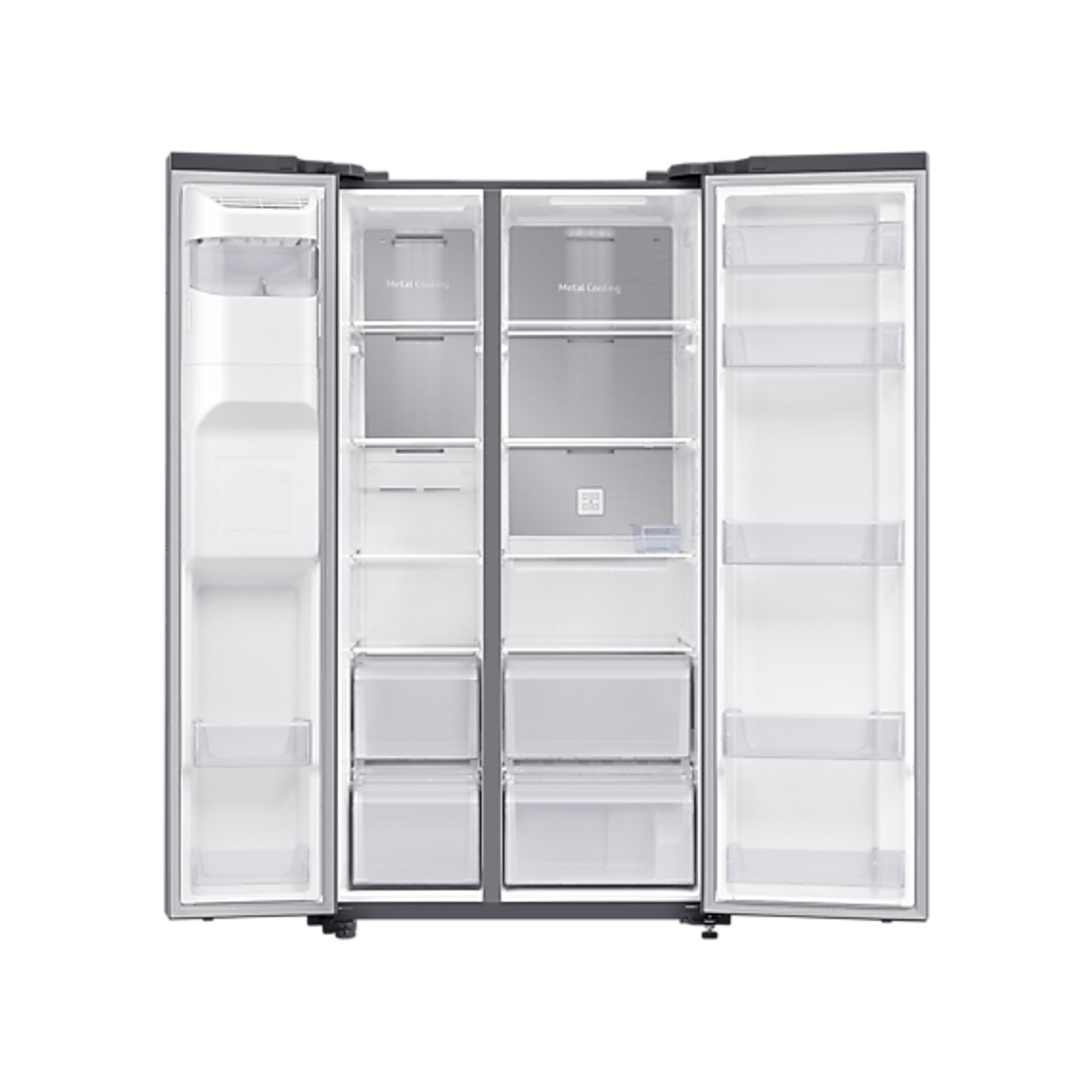 635L Side By Side Fridge All Around Cooling/Metal gallery detail image