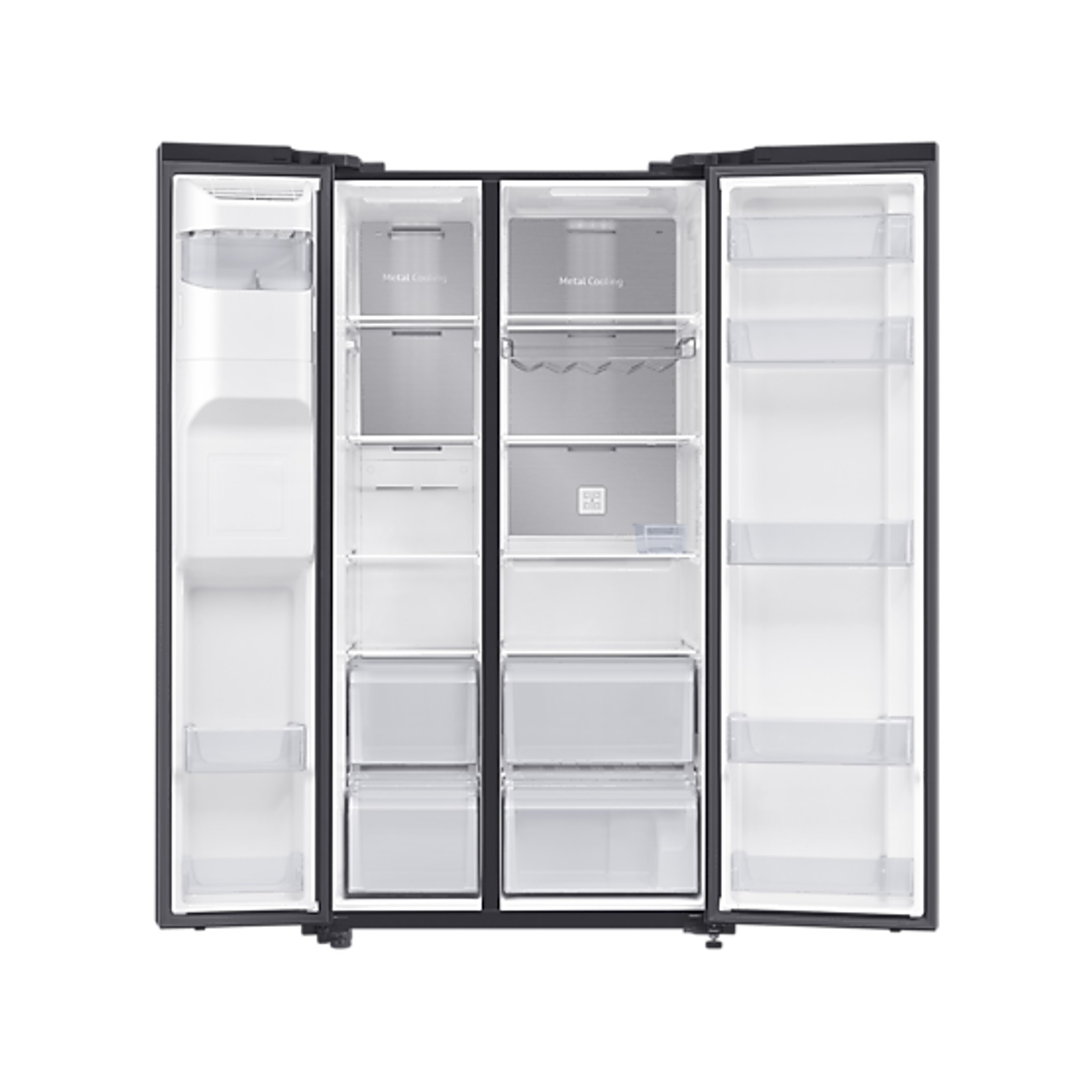 635L Side By Side Fridge All Around Cooling/Metal gallery detail image