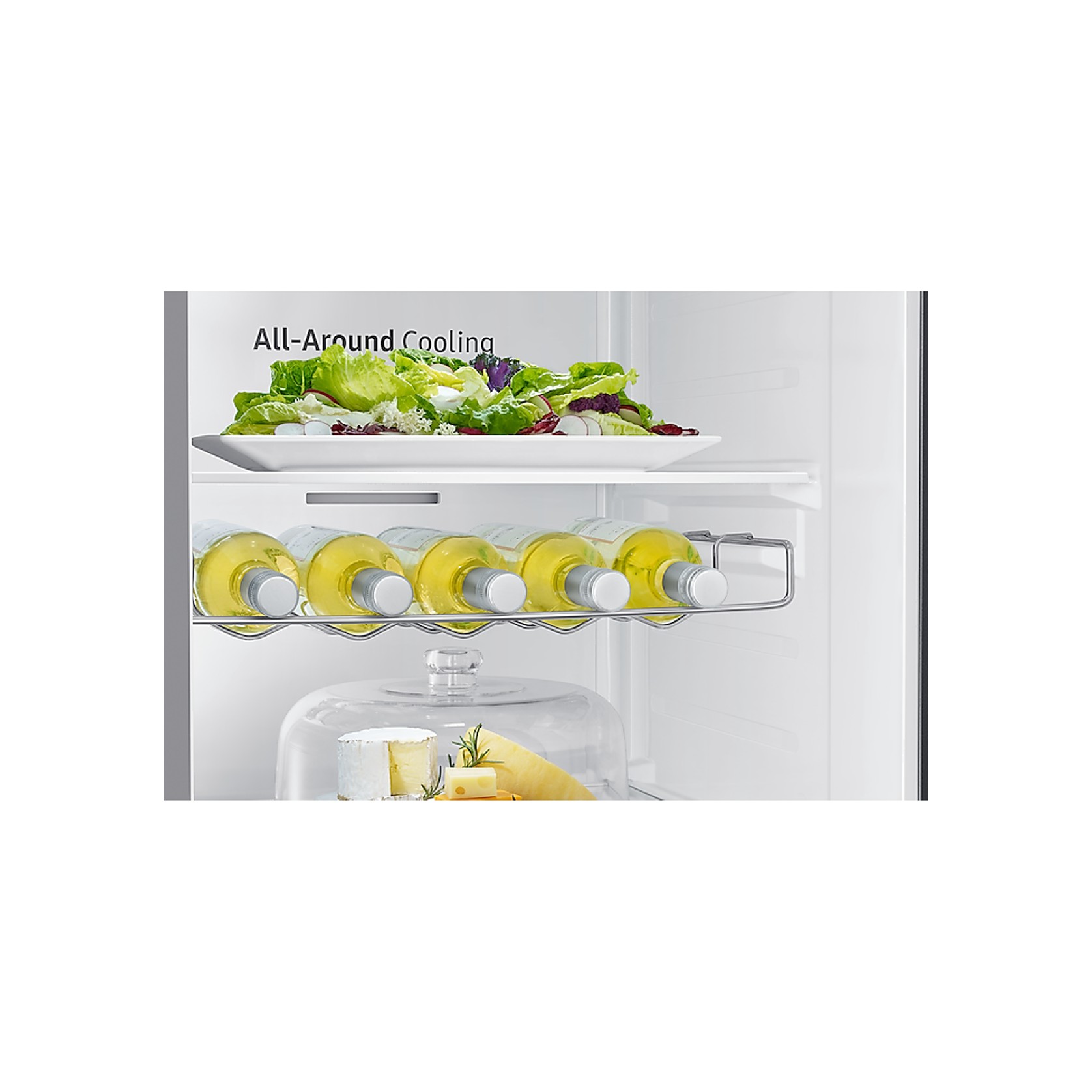 635L Side By Side Fridge All Around Cooling Matte Silver gallery detail image