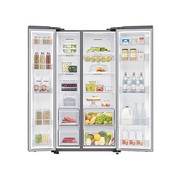 655L Side By Side Fridge All Around Cooling Matte Silver gallery detail image