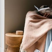 Ruanui Station Lambswool Throw - Rakaia Rust gallery detail image