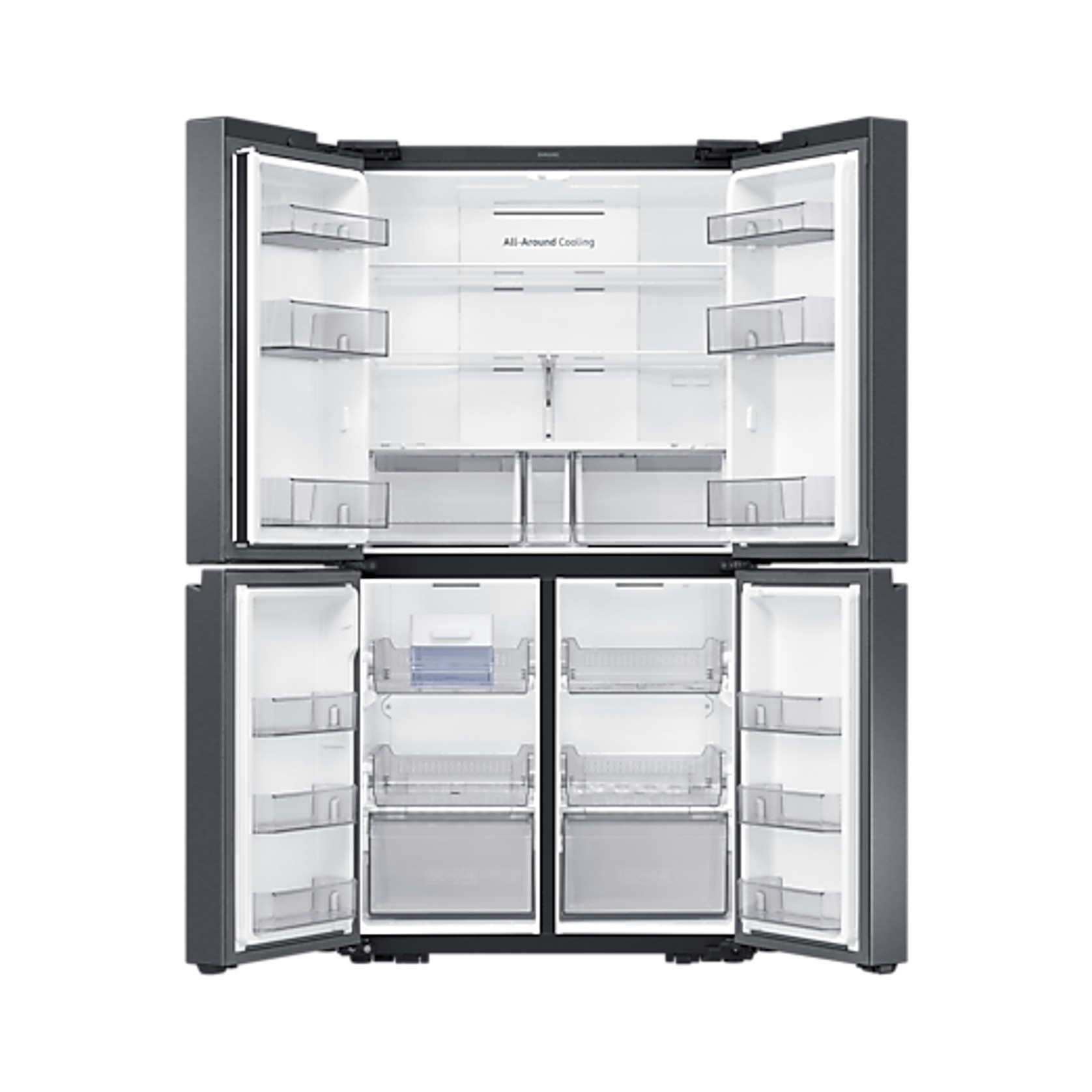 649L French Door Fridge Matte Black gallery detail image