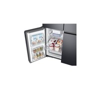 649L French Door Fridge Matte Black gallery detail image