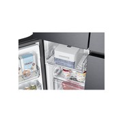 649L French Door Fridge Matte Black gallery detail image