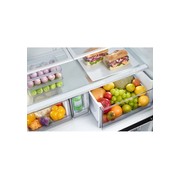 649L French Door Fridge Matte Black gallery detail image