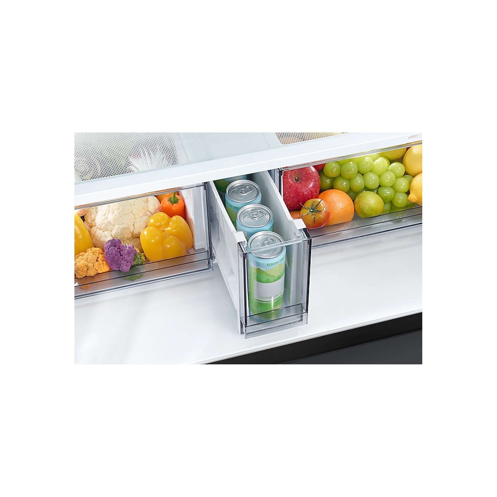 649L French Door Fridge Matte Black gallery detail image