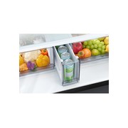 649L French Door Fridge Matte Black gallery detail image