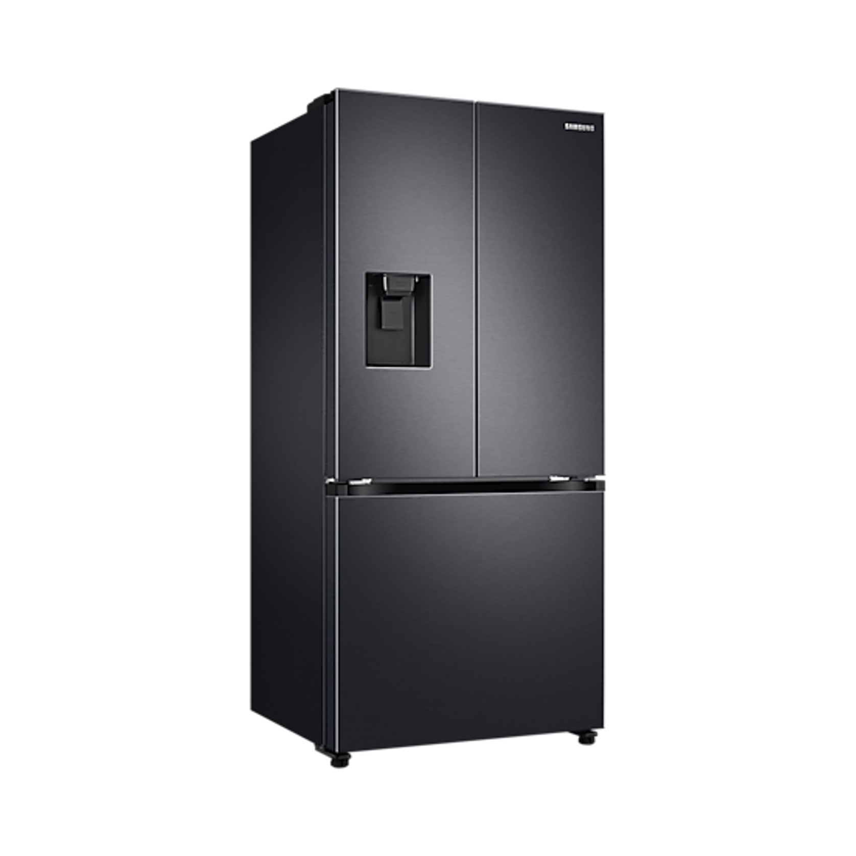 495L French Door Refrigerator Matte Black gallery detail image