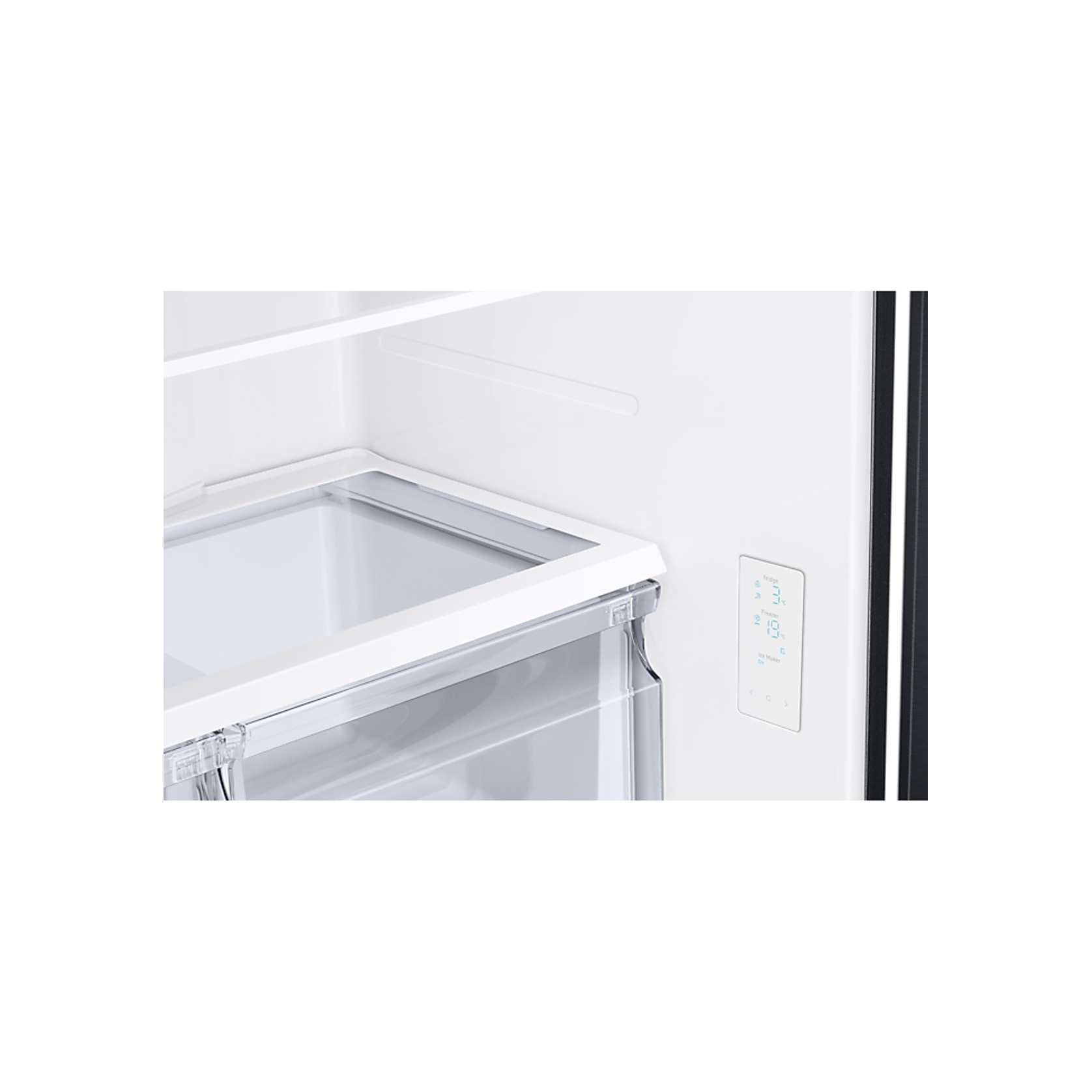 495L French Door Refrigerator Matte Black gallery detail image