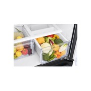 495L French Door Refrigerator Matte Black gallery detail image