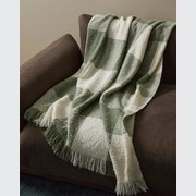 Weave Home Havelock Throw Blanket - Spruce | NZ Made gallery detail image