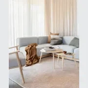Baya Sandringham 100% Wool Rug - Cameo | 160x230cm, 200x300cm gallery detail image