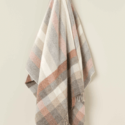 NZ Wool Throw - Woodale - Sienna | 100% Pure Wool gallery detail image