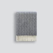 Baya Lana Throw Blanket - Navy | 100% NZ Wool gallery detail image