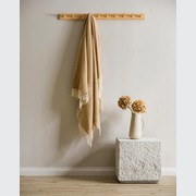 Baya Martinborough Throw - Ochre | Pure NZ Wool gallery detail image