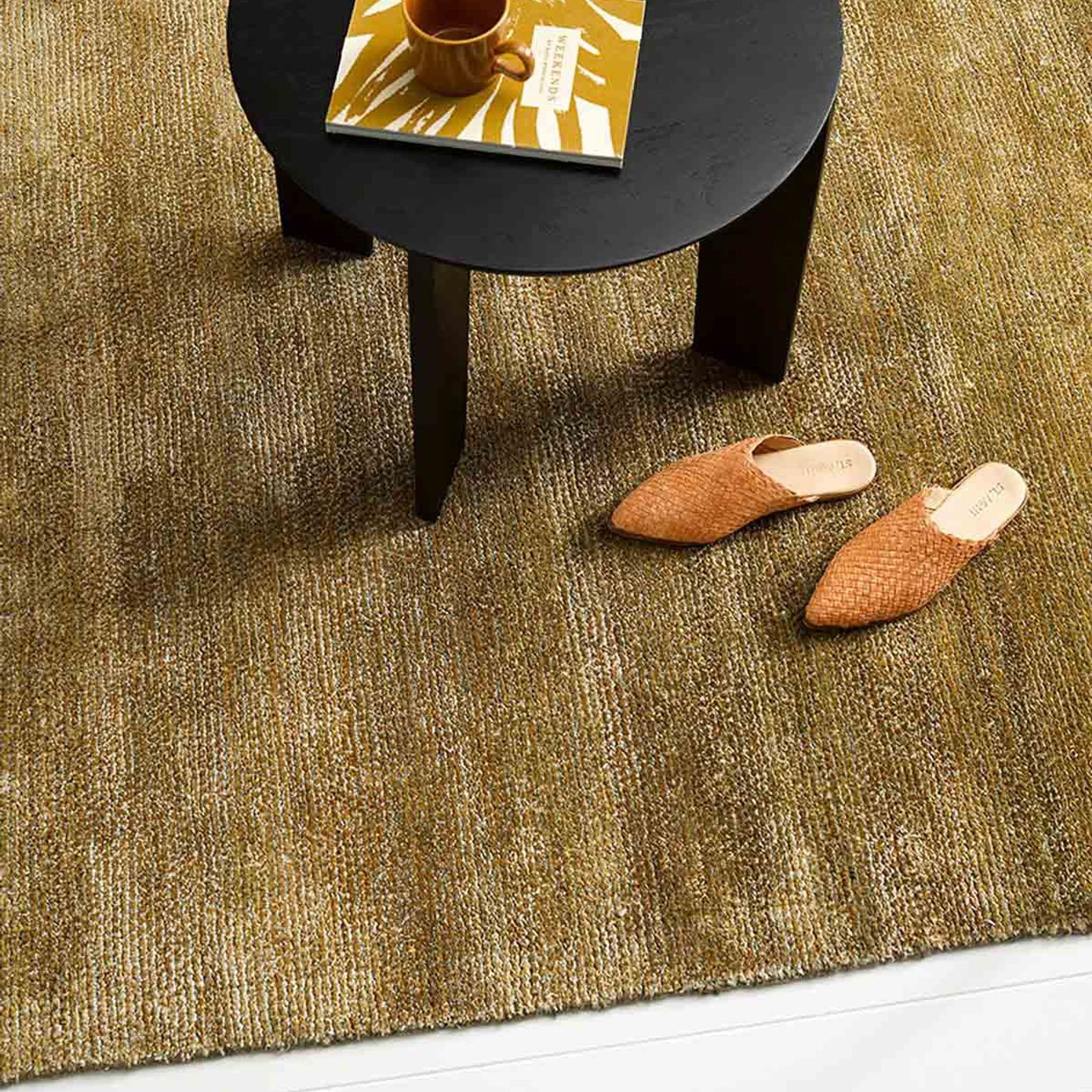 Baya Anchorage Floor Rug - Sand Dune | Four Sizes gallery detail image