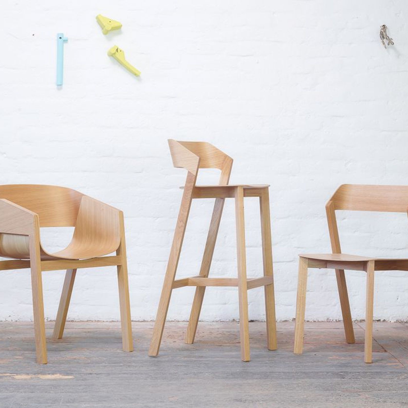 Merano Dining Chair - Natural Oak - by TON gallery detail image