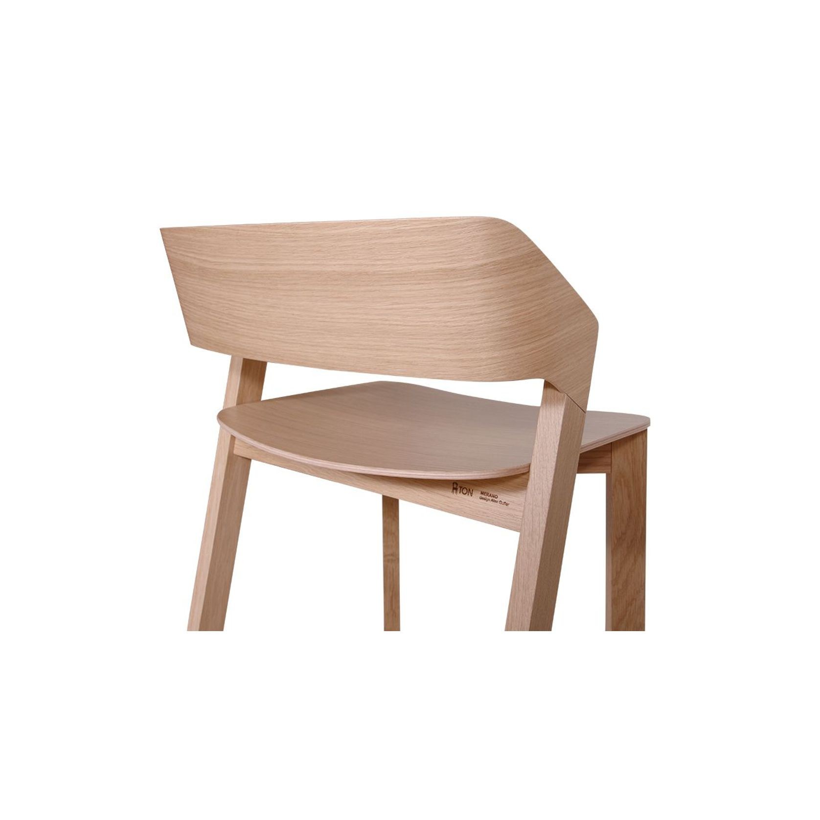 Merano Stool - Natural Oak - by TON gallery detail image